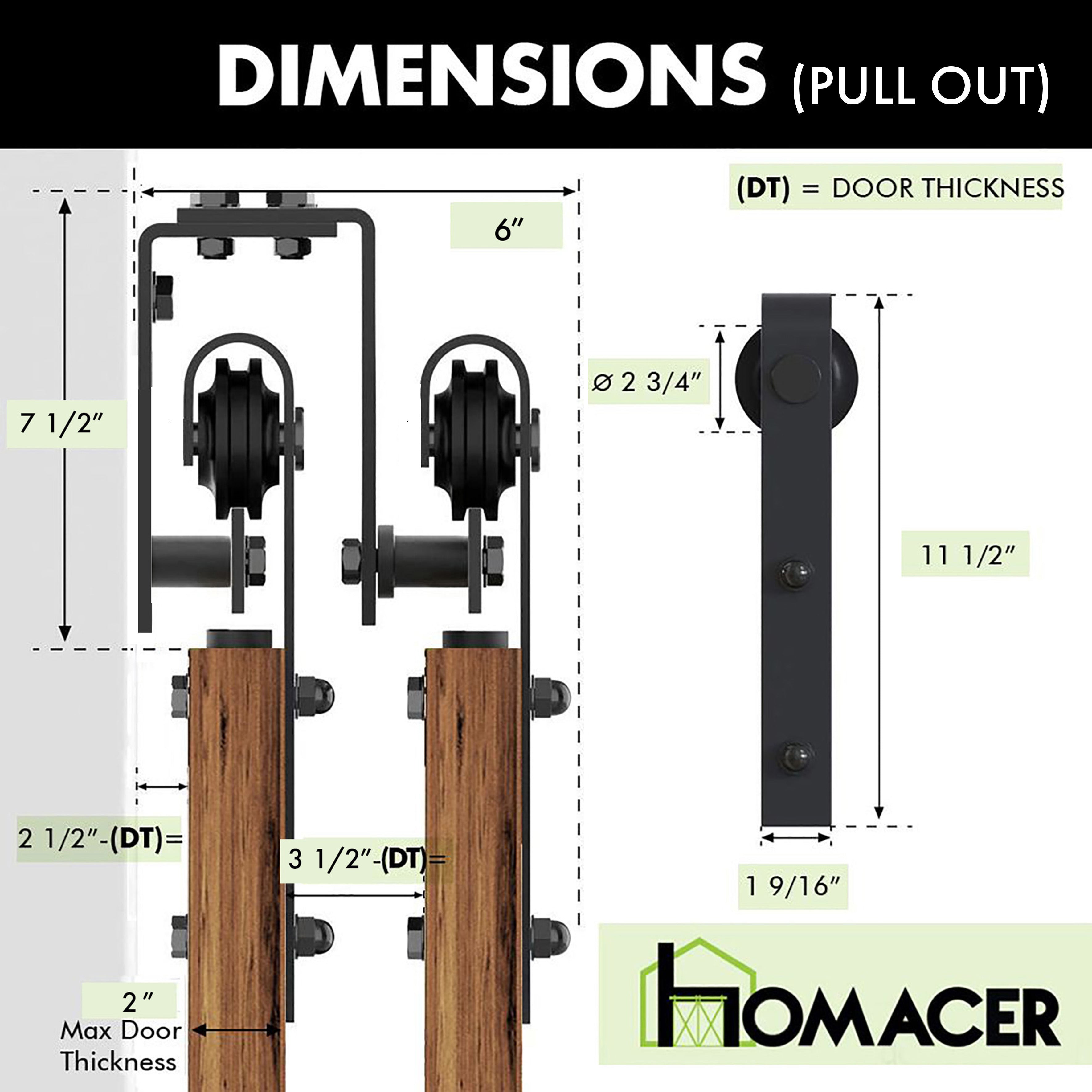 double track bypass sliding room dividers