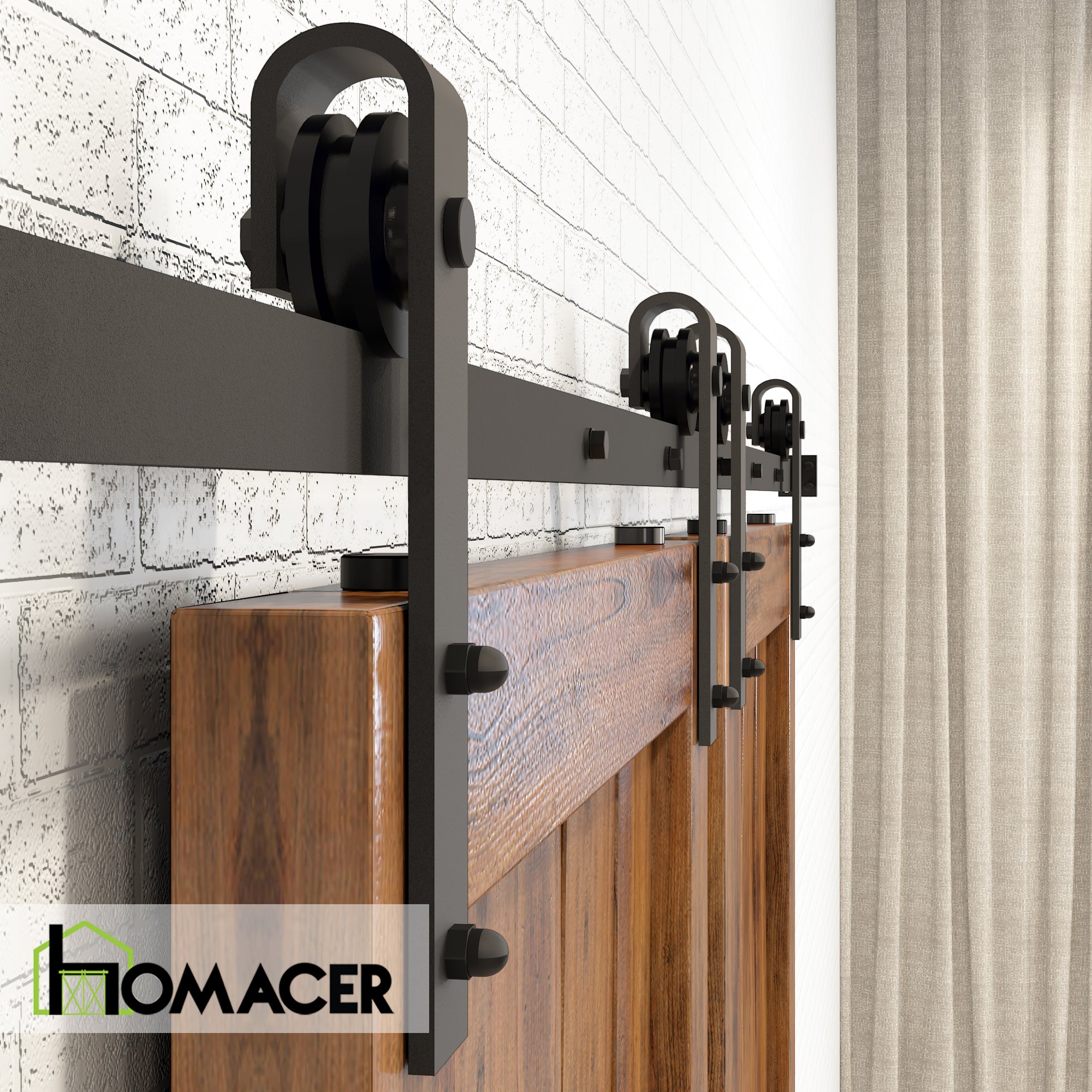 modern black barn door hardware