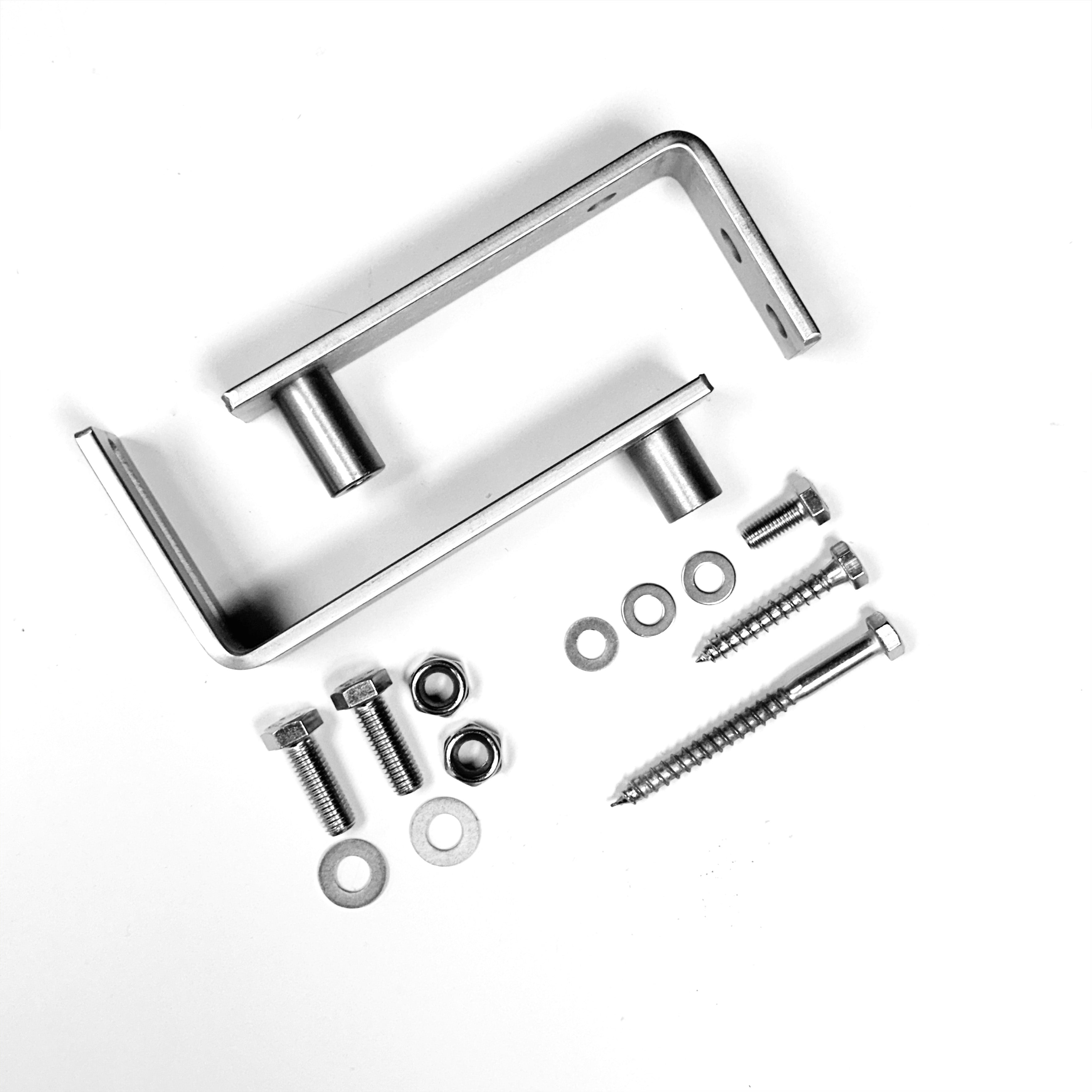 Brushed Nickel U Bracket Set (Not for Black Wheel)