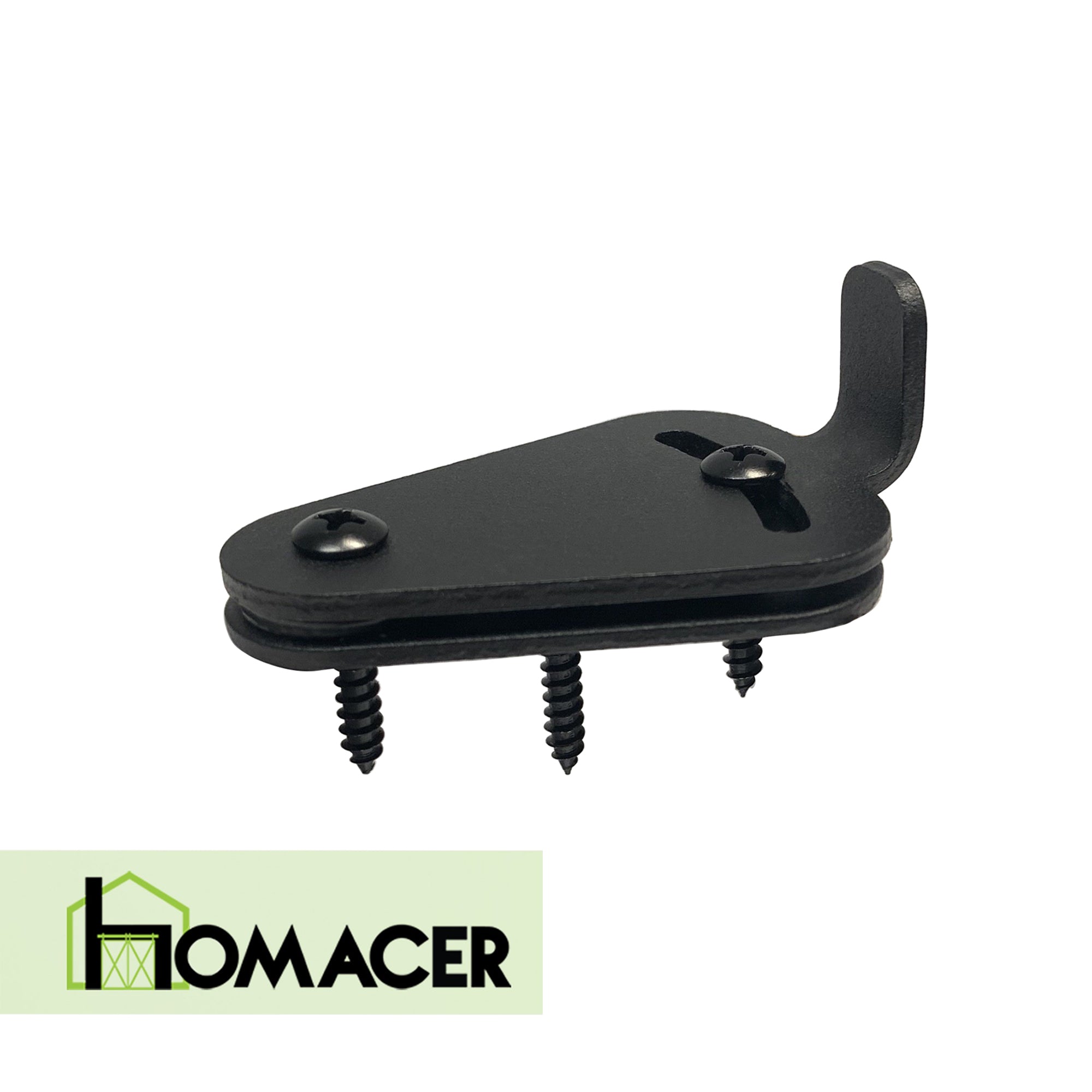 homacer sliding barn door Black Teardrop Lock